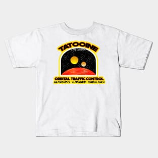 Tatooine Orbital Control Kids T-Shirt